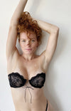 Model wears Lily Bra