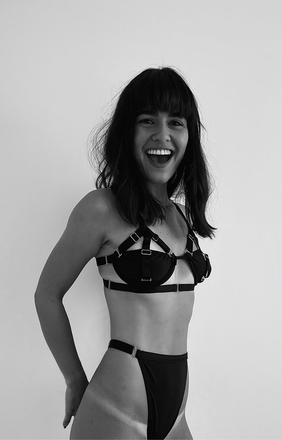 OMG! High-Waist Open-Back Thong