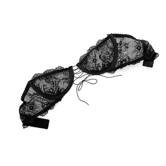 Lily Strapless Bra in color balck.